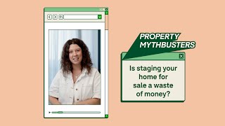 Property Mythbuster Is staging your home for sale a waste of money  Domain [upl. by Llennod]