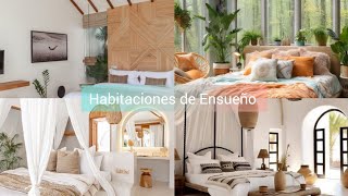 DISEÑO DE HABITACIONES MODERNAS Y ELEGANTES 2024 ESTILO BOHO Modern room design [upl. by Woolley]