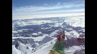 View from the top of Mt Everest [upl. by Anailuj480]