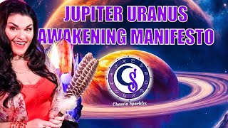 RARE CONVERGENCE JUPITER amp URANUS MEET IN TAURUS AWAKENING MANIFESTO [upl. by Ruamaj]