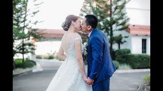 Tagaytay Wedding Video of Jom amp Nica  Escala Tagaytay Wedding SDE Film  Destination Wedding Video [upl. by Atteinotna]