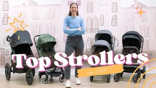 Top Strollers of 2024  Stroller Review  The Ultimate Buying Guide travel running amp more [upl. by Ayaj]