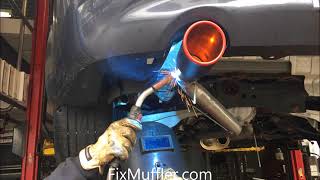 Infiniti G37 muffler delete straight pipe [upl. by Olvan465]