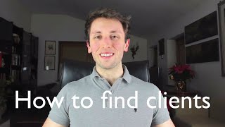 My Single Best Method For Finding Web Design Clients Fast [upl. by Nonnelg]