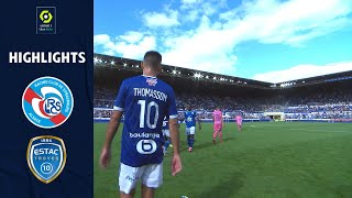 RC STRASBOURG ALSACE  ESTAC TROYES 1  1  Highlights  RCSA  ESTAC  20212022 [upl. by Ecnar]