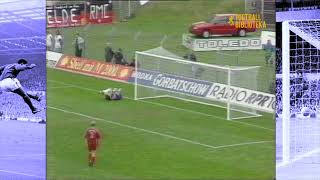 Bayer Leverkusen  Eintracht Frankfurt 13  Bundesliga 19911992  round 34  25041992 [upl. by Leima581]