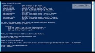 Add windows Feature by DISM  Mohamed Sayed [upl. by Cooley]