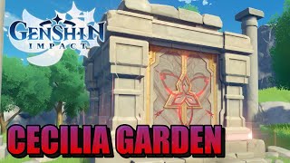 Genshin Impact – Open Cecilia Garden  Obtain Fetters of the Dandelion Gladiator [upl. by Aramois]