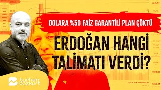 Dolara yüzde 50 faiz garantili plan çöktü Erdoğan hangi talimatı verdi  Turhan Bozkurt [upl. by Namlak]