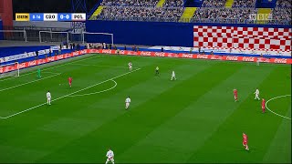 Chorwacja vs Polska  UEFA Nations League 2024  PES 2021 [upl. by Netsua]