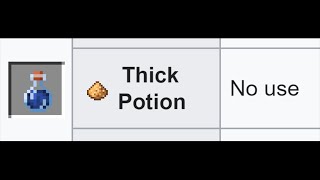 Apparently theres a quotThicc Potionquot in Minecraft And it does nothing [upl. by Niryt213]