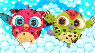 The Dirty and Clean song for kids Baby songs for kids amp Hop Hop the owl Cartoons amp nursery rhymes [upl. by Gelhar]