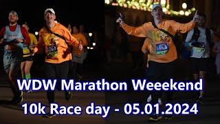 RunDisney Marathon Weekend  10k 2024 race day [upl. by Pudens]