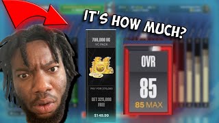 How much VC Does It Cost to Upgrade Your Player To 85 overall NBA 2K24 NEXT GEN [upl. by Eahsat]