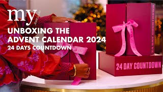 My Jewellery  unboxing Advent Calendar 2024 24 days countdown [upl. by Annerb]