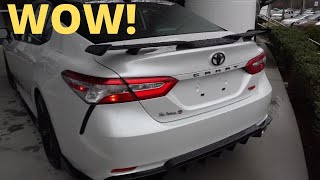 Key Highlights  2020 Camry TRD in Wind Chill Pearl [upl. by Geoff263]