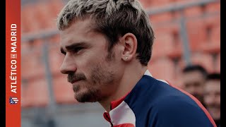 Training with LaLiga POTM of November Antoine Griezmann [upl. by Holladay531]