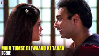 Main Tumse Deewaano Ki Tarah  Scene  Mohabbatein  Uday Chopra Shamita Shetty  Aditya Chopra [upl. by Reed428]