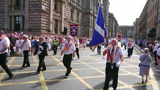 Orange walk Glasgow  2018  pt 1 [upl. by Lecia]