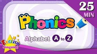 ABC Phonics Alphabet  Letter A to Z  Learning English for kids  Collection of Alphabet Phonics [upl. by Buddie]