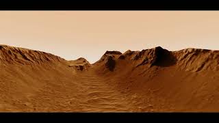 ✔ POV Flying Mars Virtual Tour Ground Level  Cool Continuous Flight [upl. by Yeliah53]