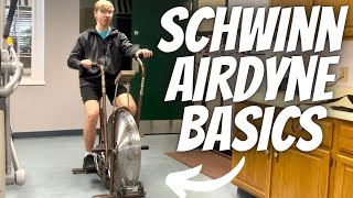 How to Use a Schwinn Airdyne Bike for Beginners [upl. by Atinob]