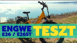 Engwe E26  E26ST ebike teszt  Bixie elektromos kerékpárok [upl. by Sateia]