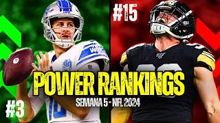 ¿QUIÉN es el MEJOR EQUIPO DE LA NFL  Power Rankings Semana 5  NFL 2024 [upl. by Faro]