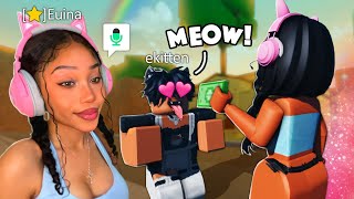 I ASKED EKITTENS TO MEOW FOR DA HOOD CASH IN VOICE CHAT with facecam [upl. by Mears]