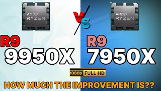 R9 9950X VS I9 14900K VS R9 7950X GAMING SYNTHETIC TEST AMD RYZEN 9950X NEW ZEN5 CPU  RTX 4090 [upl. by Betta]