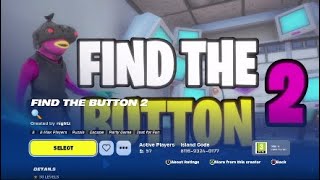 Find The Button 2  Fortnite  All Levels [upl. by Eznyl]