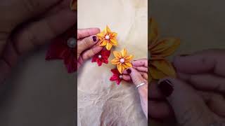 बिलकुल फ्री में इयररिंग्स बना दी😱  How do I make my own earrings  ghamu saran shorts handmade [upl. by Ollehcram]