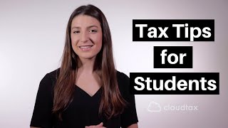 Tax Tips for Students  Claim Tuition Education amp Textbook Amount On Your Taxes  CloudTax Tax Tips [upl. by Penrose277]