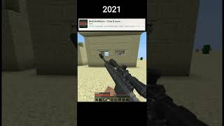 Evolution of Minecraft Gun Mod 2013  2023 [upl. by Ayn]