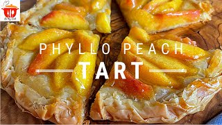 Phyllo Peach Tart [upl. by Packston]