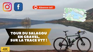 Tour du Salagou en Gravel sur la trace VTT D [upl. by Verbenia]