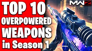 NEW TOP 10 BEST OVERPOWERED WEAPONS IN SEASON 1 MW3 ZOMBIES OP LOADOUTS [upl. by Gonzalo]