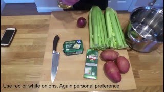 How to make  Celery Soup [upl. by Wadleigh]