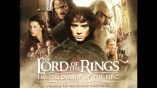 The Lord Of The Rings OST  The Fellowship Of The Ring  The Road Goes Ever On Pt 1 [upl. by Oinafipe]