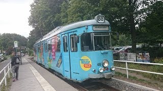 Straßenbahn Schöneiche Rüdersdorf  Führerstandsmitfahrt [upl. by Aihtnamas]