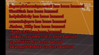 Banning People In Roblox Arsenal with hacks PART 2 Script is patched [upl. by Courtund]