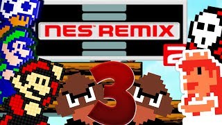 NES REMIX 2 🕹️ 3 Mario Bros FTW [upl. by Purington]