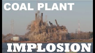 Marysville DTE Power Plant Implosion [upl. by Adeirf]