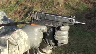 Shooting vz 61 Scorpion submachine gun 765mm Br  Gs HD Gun Show [upl. by Aidyl47]