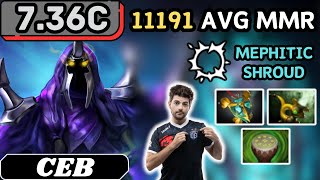 736c  Ceb ABADDON Hard Support Gameplay 20 ASSISTS  Dota 2 Full Match Gameplay [upl. by Alled]