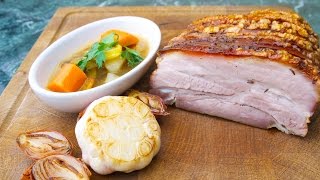 Original bayerischer Schweinsbraten nach Opa Loibl nach Chefkoch Thomas Sixt zubereiten [upl. by Ennaid268]