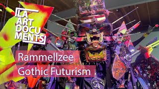 Rammellzee Gothic Futurism  Jeffrey Dietch Los Angeles [upl. by Lawry]