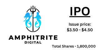 Amphitrite Digital  AMDI IPO Detailed Review amp Analysis [upl. by Boyce392]