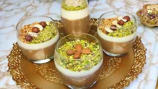 عصيدة البوفريوة خطوة بخطوة بكل تفاصيلها وسر لونها وبنتها🤤 assidet noisette [upl. by Madelina]