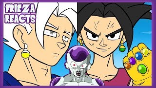 FRIEZA REACTS TO VEGITO VS KEFLA DRAGON BALL PARODY [upl. by Ferdie]